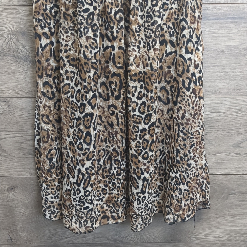 Ruby Rox Y2k Leopard Print Spaghetti Strap Top Wo… - image 3